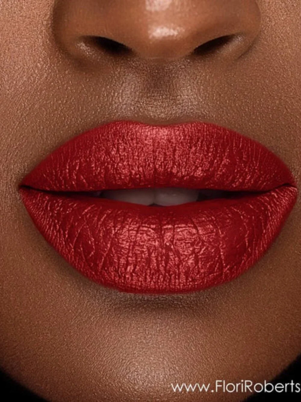Flori Roberts Forever Red Luxury Demi-Matte Lipstick